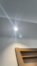 雷士（NVC）LED射灯客厅背景墙天花灯筒灯阻燃PP半光白5瓦暖白光开孔75-80mm 实拍图