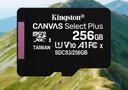 金士顿（Kingston）256GB TF（MicroSD） 存储卡 U1 A1 V10 内存卡 读速150MB/s 适配无人机/运动相机/switch/监控 实拍图