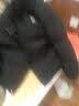 361°男女棉衣保暖加厚休闲冬季外套短棉服652434739F 超级黑 XL 实拍图