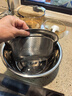 京东京造304不锈钢洗菜盆 加大加厚调料腌肉盆沥水盆和面盆套装 三件套 实拍图