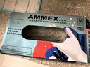 爱马斯（AMMEX）一次性手套乳胶手套100只小码高弹餐饮家用清洁洗碗防水橡胶手套 实拍图