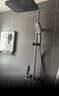 四季沐歌淋浴花洒套装枪灰沐浴花洒全套淋浴器增压手持花洒喷头浴室套装 【M03+冷热】枪灰钢琴按键花洒A106 店长推荐A款 实拍图