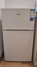 美的（Midea）88L两门小冰箱白色迷你冰箱租房宿舍办公室小型家用双温可冷冻冷藏节能BCD-88CM 实拍图