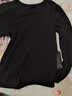 优衣库HEATTECH ULTRA WARM圆领T恤/长袖女装478965 485844 478965/09黑色 M 实拍图