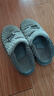 回力全包棉鞋男女士室内外穿冬季防滑棉拖鞋HLX0233灰色42-43码 实拍图