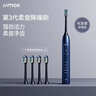 锦美客（JIMOK）德国电动牙刷成人男女软毛 静音降噪 高效清洁 365天超长续航 生日礼物 深邃蓝【4支刷头】 实拍图