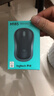 罗技（Logitech）M185鼠标 无线鼠标 办公鼠标 对称鼠标 黑色灰边 带无线2.4G接收器 实拍图