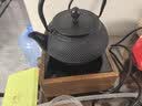 领艺茶壶煮茶器电陶炉煮茶壶铸铁壶相思木电陶炉配雨霖铃铁壶900ml 实拍图