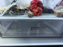 华凌美的出品406L十字双开门冰箱超薄风冷无霜一级能效双变频对开多门四门京东自营HR-426WSP国家补贴 实拍图