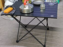 京东京造 超轻铝合金折叠桌四方桌 便携野餐烧烤桌子户外休闲露营桌椅 实拍图
