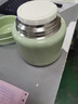 九阳焖烧杯焖烧壶316不锈钢婴儿小宝宝儿童成人保温桶饭盒焖粥罐闷烧 B80B-WR501(绿) 800ml 实拍图