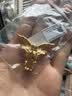曼卡龙黄金吊坠爱河守望小天使足金挂坠计价送女友礼物   4.36g 实拍图