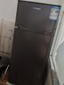 HYUNDAI（韩国现代）小冰箱迷你小型家用冷藏冷冻宿舍出租房办公室双开门二门电冰箱节能省电 100L灰【租房神器+行业热卖】 实拍图
