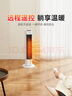 美的（Midea）【高效速热】遥控取暖器/电暖气/电热家用立式暖风机智能恒温节能电暖器广角摇头全屋升温HFV20DR 实拍图