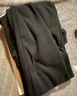 浪莎秋裤男单件纯棉薄款羊毛抑菌护膝男士棉毛裤保暖线裤衬裤黑色 L 实拍图