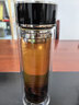 富光抗菌玻璃杯 双层高硼硅泡茶杯子 茶水分离杯 车载水杯男女士400ml 实拍图