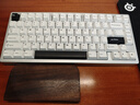 WOB rainy75客制化键盘三模铝坨坨机械键盘cnc电脑无线蓝牙游戏电竞外设雨 星河银-阳极-无光/紫薇轴/钢化玻璃 实拍图
