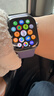 Apple/苹果 【女神节】Watch S11 智能手表GPS款42毫米银色铝金属表壳雾紫色运动型表带S/M 实拍图