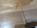 钟爱一生桌垫透明桌面垫餐桌布防水防油PVC软玻璃茶几垫水晶板台面垫抗菌 【透明4.0】奶嘴级入口可啃咬-足厚2mm 定做异形圆形需提供尺寸单拍不发 实拍图