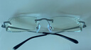 菲尔渡边钻石切边无框眼镜男士高度可配超轻钛架近视配成品高度数福音Q7 钛架+1.67超薄渐进色非球片 实拍图