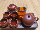 紫来顺宜兴大红袍西施壶套组纯手工高档紫砂壶功夫茶具套装送长辈礼物 【鸿运款】西施一壶四杯套组 实拍图