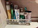 馨沛太空铝方形浴室置物架免打孔卫生间厕所洗漱台收纳壁挂厨房储物架 实拍图