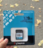 金士顿（Kingston）128GB SD存储卡 U3 V30 相机内存卡 高速sd卡大卡 4K超高清拍摄 读速200MB/s 实拍图