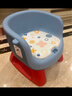 日康（rikang）宝宝餐椅 叫叫椅婴儿学坐椅多功能儿童吃饭餐桌 RK-X2009-1 蓝色 实拍图