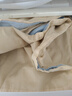 无印良品100%纯棉被套150x200cm单件单人学生宿舍被罩床上用品 浅蓝 实拍图