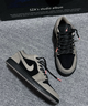 耐克官方AJ1板鞋男 Nike2025冬季新款Air Jordan 1黑棕低帮复古休闲鞋 IB7109-005 40.5 实拍图