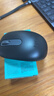 罗技（Logitech）M196 无线蓝牙鼠标 办公鼠标 笔记本商务办公家用 小巧便携 对称手型 石墨灰 实拍图