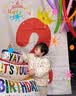 欧妮姿生日场景布置女孩生日道具氛围男孩派对装饰生日快乐背景布2岁 实拍图