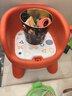日康（rikang）宝宝餐椅 叫叫椅婴儿学坐椅多功能儿童吃饭餐桌 RK-X2009-2 橙色 实拍图