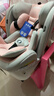 Heekin德国 儿童安全座椅汽车用0-4-12岁婴儿宝宝360度旋转ISOFIX硬接口 时尚粉(ISOFIX+360度旋转) 实拍图