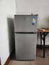 美的（Midea）112L两门小冰箱灰色双温小冰箱迷你家用宿舍租房灵活摆放节能低音深冷速冻 BCD-112CM 实拍图