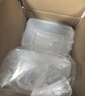 妙洁一次性饭盒方形带盖800ml*50只食品级野餐具可微波加热打包汤碗筷 实拍图