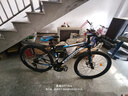 金武端自行车成人山地车公路赛车单车骑行变速超轻越野中学生初中青少年 顶配版-辐条轮-黑蓝色 26寸24速 实拍图