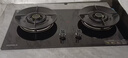 康佳（KONKA）燃气灶煤气灶双灶家用 5.0kW极焰可拆卸清洁嵌入式台式双灶具 防爆玻璃面板 JZY-B500Y（液化气） 实拍图
