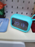 波比熊【蓝色】T6S智能闹钟多功能AI语音对话控制时间管理器充电学生卡通闹铃开学季 实拍图