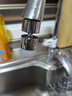 潜水艇（Submarine）QP-3起泡器铜材质面盆菜盆龙头可用防溅360度旋转花洒气泡双出水 实拍图