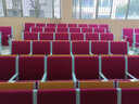 大学教室连排阶梯椅学生折叠课桌椅报告厅会议室剧院阶梯联排椅子 前排定制 实拍图