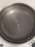 九阳（Joyoung）炒锅不粘锅304不锈钢蜂窝耐磨平底炒菜锅炉灶通用32cm可视可立盖 实拍图