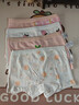 北极绒4条装儿童内裤女童发育期纯棉女孩学生10A抑菌平角短裤宝宝中大童 实拍图