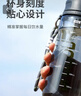 富光学生上学专用夏季运动水杯吸管塑料杯子大容量耐高温tritan户外杯 深空灰560ml【tritan材质+双饮】 实拍图