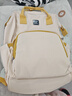 十月结晶妈咪包上班旅行双肩包多功能大容量母婴包时尚手提背包 缃叶黄 实拍图