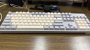 雷柏（Rapoo）V500PRO米灰升级款 104键有线背光机械键盘 PBT双色键帽电脑办公游戏全键无冲可编程键盘 茶轴 实拍图