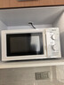 美的微波炉家用小型变频微波 转盘加热 快捷操作简易 内置炉灯预制菜加热 一级能效 M13J 节能省电 【易清洁内胆】 实拍图