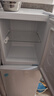 HYUNDAI（韩国现代）小冰箱迷你小型家用冷藏冷冻宿舍出租房办公室双开门二门电冰箱节能省电 118L白【行业热卖+店铺热卖】 实拍图