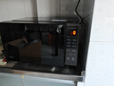 美的（Midea）家用一级变频微波炉800W平板速热 一键智能菜单 微波杀菌 易清洁内胆 隐藏式拉手 PM20M3 实拍图