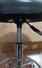 全品屋吧台椅升降椅子高脚凳子酒吧椅前台家用吧椅旋转椅收银台实验室 经典黑【脚钉款】 实拍图